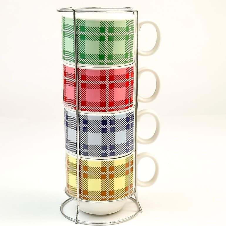 Jogo De 4 Xicaras160ML Café Chá Porcelana