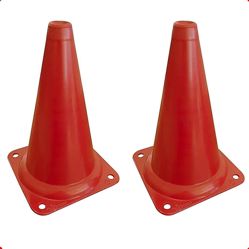 Kit 2 Cone Pvc Esportivo 20cm