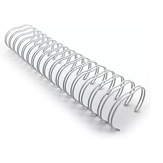 Wire-o Para Encadernação 2x1 180fls 7/8 - 10un - Várias Cores