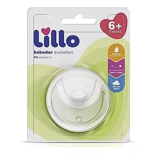 Bico Refil Bebedor Evolution Antivazamento Silicone Lillo 628501