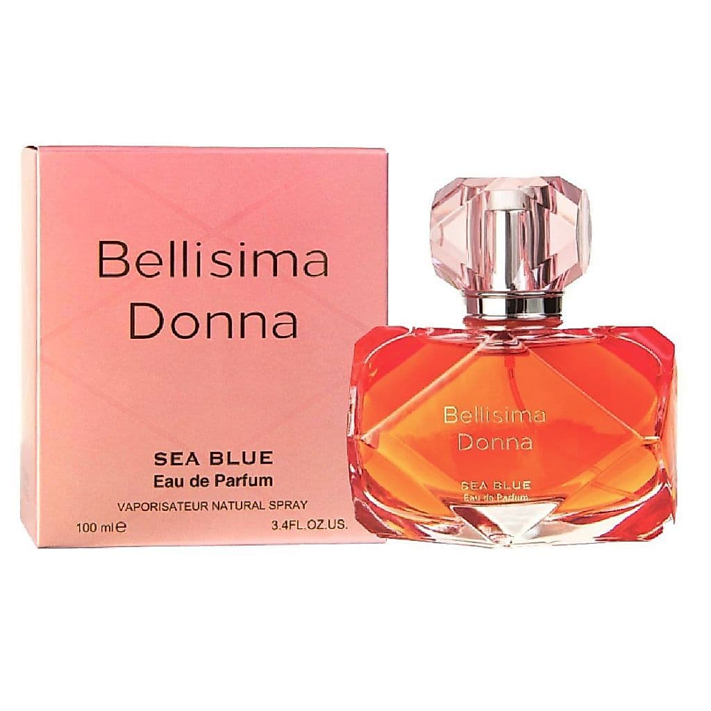 Perfume Bellisima Donna Feminino 100ml Sea Blue Importado