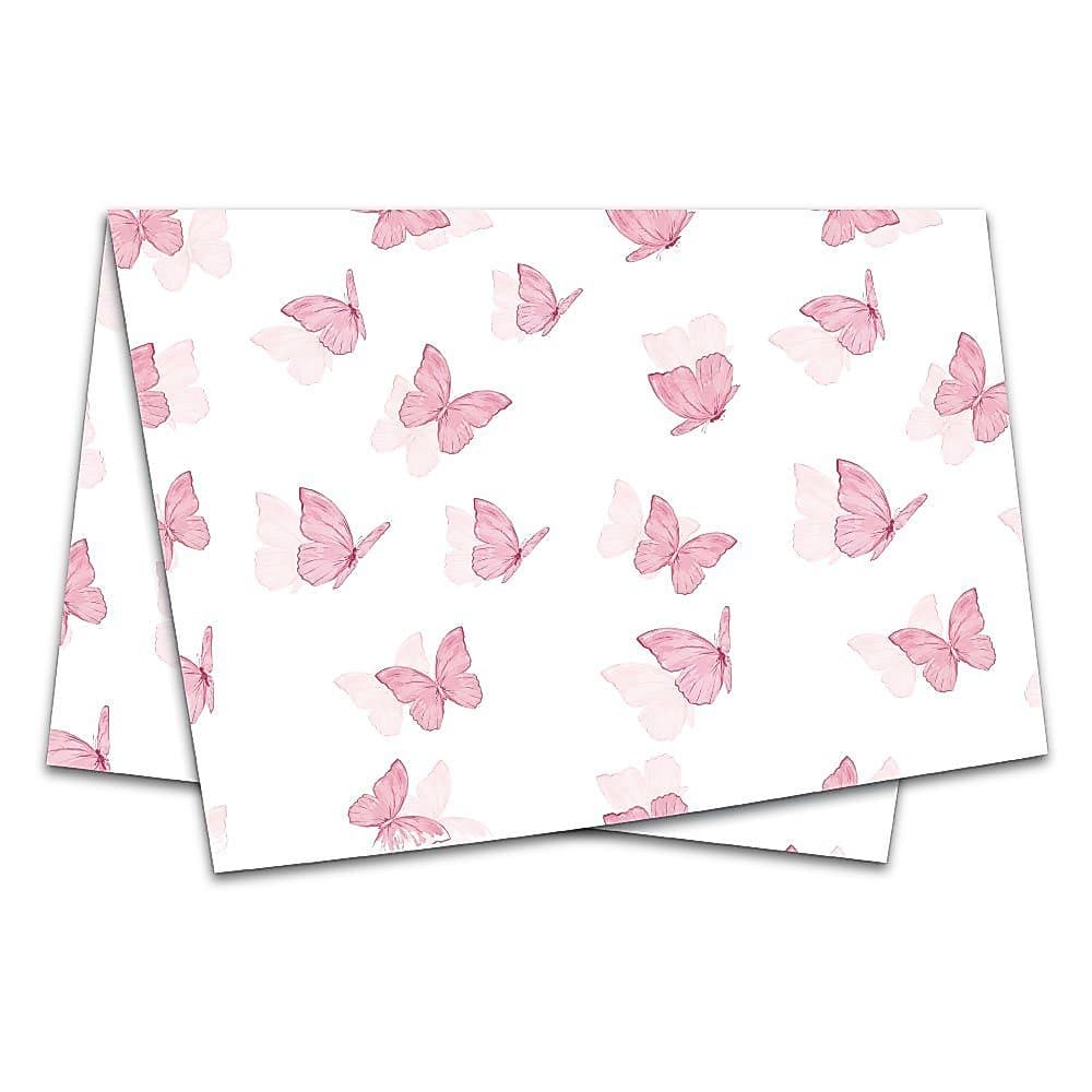 Papel de Seda Estampado Butterfly 50,0 x 70,0cm, Xingó - 10/20/50 folhas.