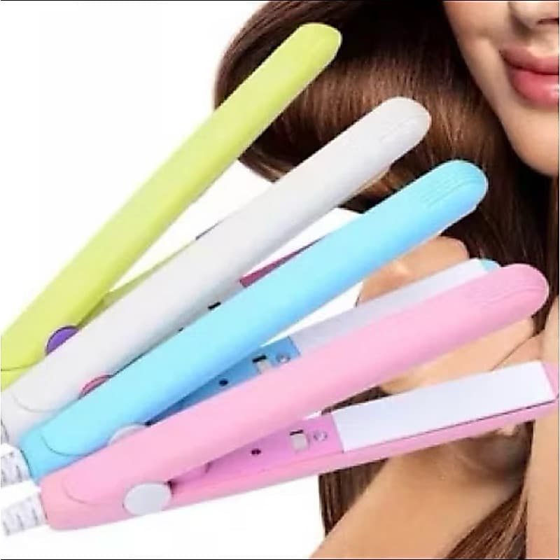 Mini chapinha  De Cabelo Portátil Com Case Transporte Bivolt Estojo Entrega rápida