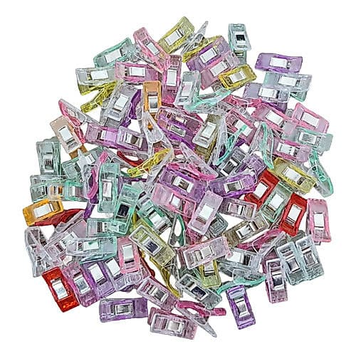 100 Mini Prendedor Artesanato Costura Patchwork Scrapbook