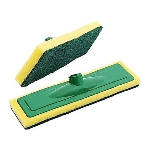 Kit 6 Rodo Abrasivo Esponja Lava Piso Lava Azulejo Limpeza Pesada