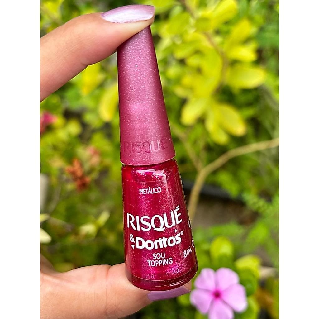 Esmalte Risque metálico Doritos SOU TOPPING 8ml