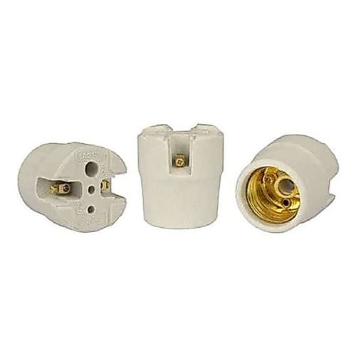 Kit 12 Unid. Bocal Receptáculo De Porcelana E-27 - Decorlux