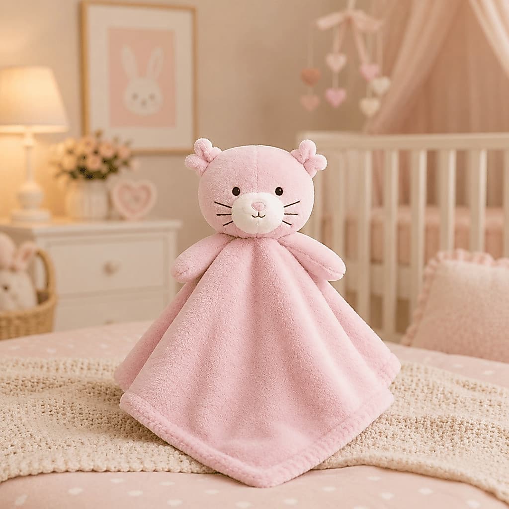 Naninha Bebê Premium Hipoalergênica - Bichinhos Pelúcia Paninho de Dormir - Envio imediato