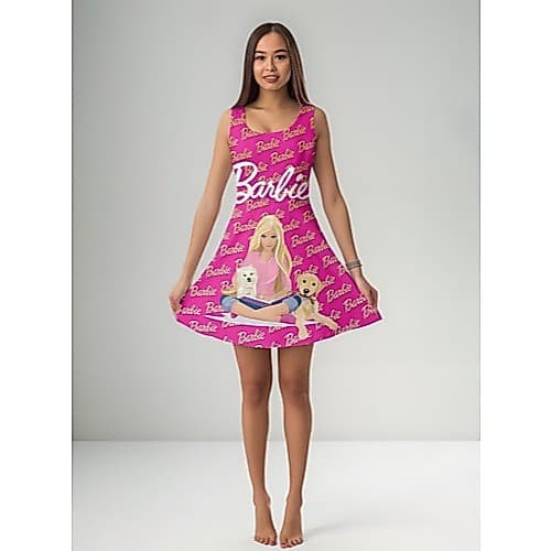 Vestido Regata Barbie