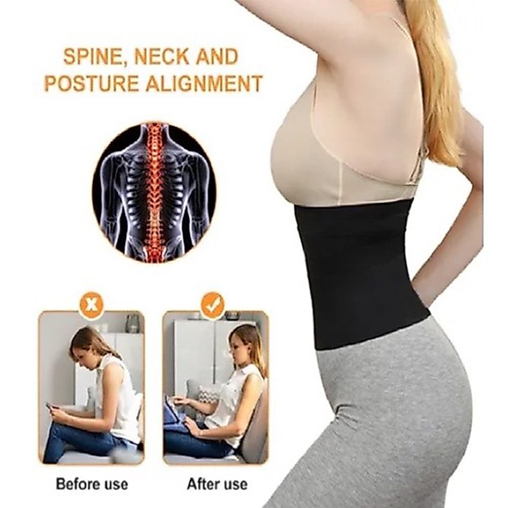 Faixa Ajustável Para Uso Corporal Disponível Em 3M , 5M E 6M Na Cor Preta