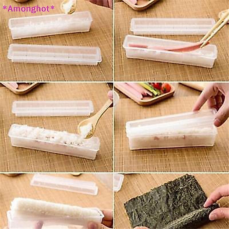 Entrehot > 3 Peças Kit Para Fazer Sushi Molde De Rolo De Arroz Cozinha Faça Você Mesmo Ferramenta Fácil De Chef Novo