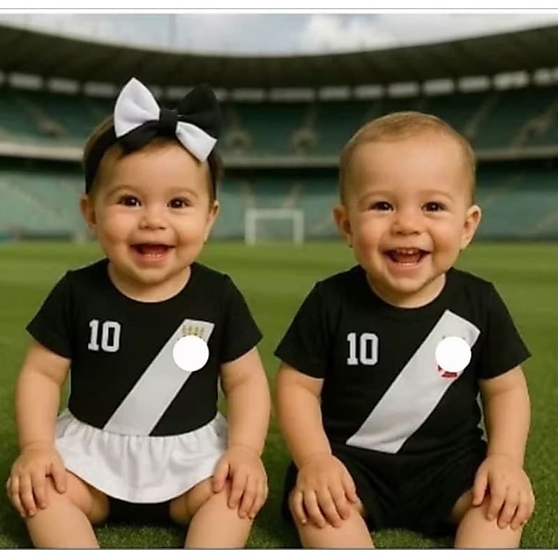 Body Bebê Vasco Fantasia Mesversário Ensaio Fotográfico Promoção Bory Do Time Vasco Com Saia Meninas