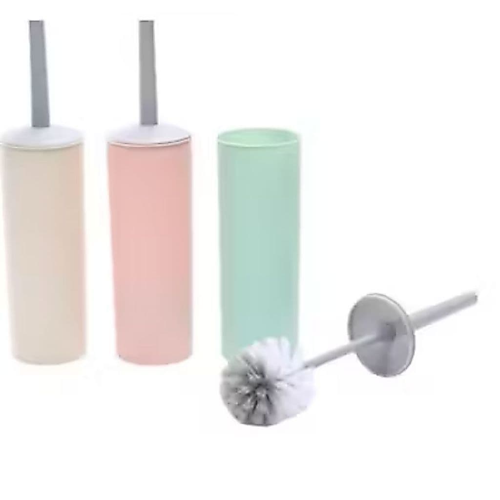 Escova Sanitária Com Suporte Color Plástico Banheiro Limpeza-Top Util
