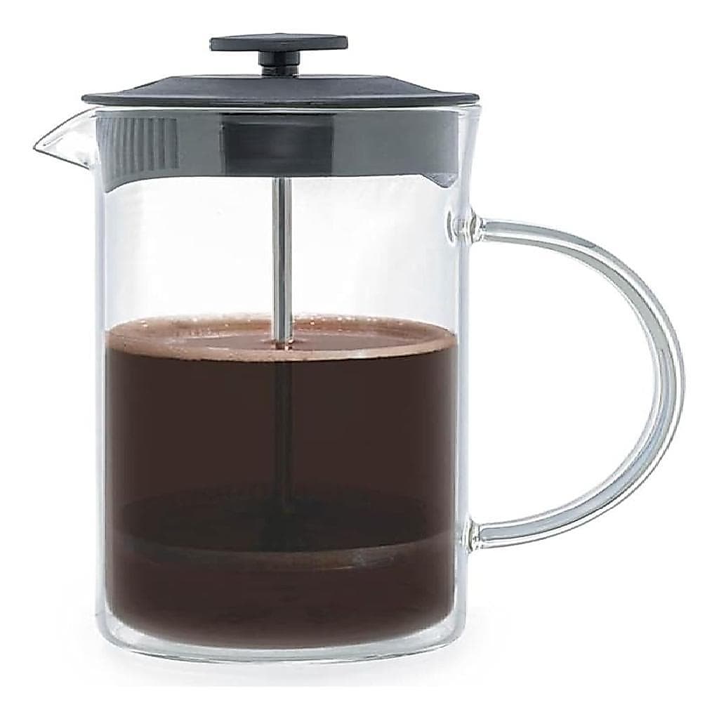 Cafeteira Prensa Francesa  Preta 600ml - Lyor