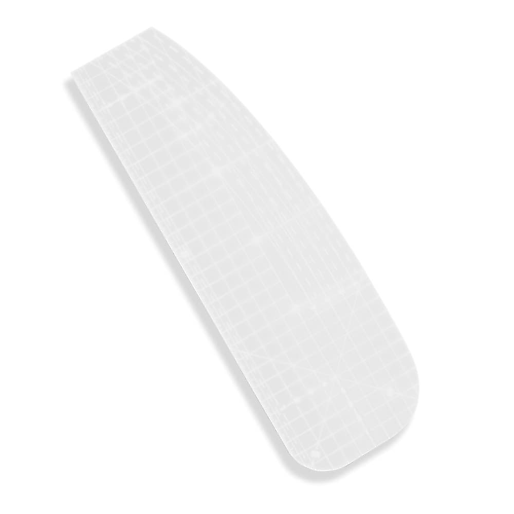 Régua Passa Ferro 30cm Alfaiate Costura Artesanato Transparente