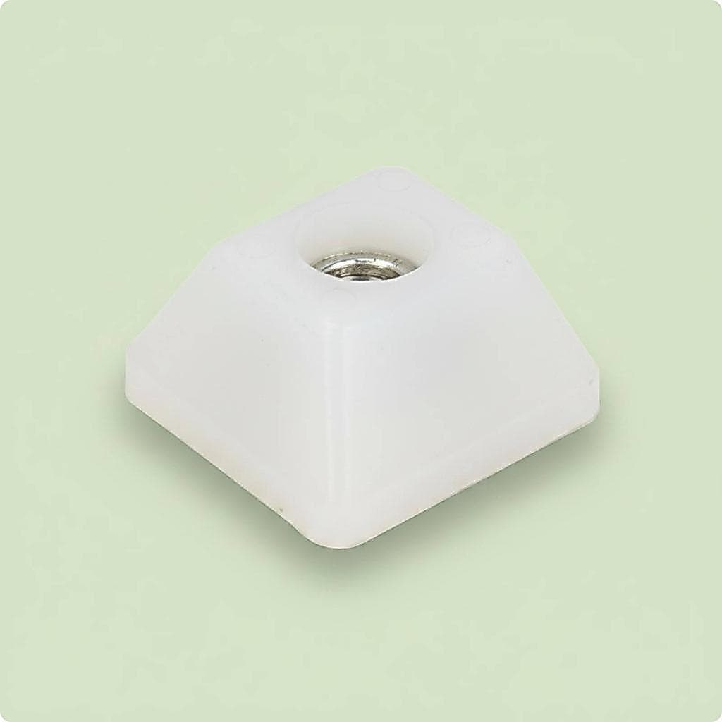 [baosityw8] Placa De Cimento De Âncora De Gado De Nylon De Alta Resistência Conector Porca Antiderrapante Para Uso De In