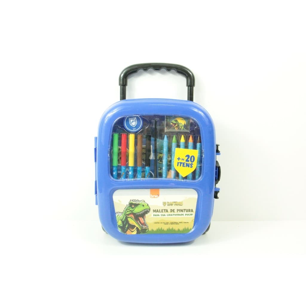 Kit Pintura Magic 21 Peças Pedagogico Escolar KP1000 Brw