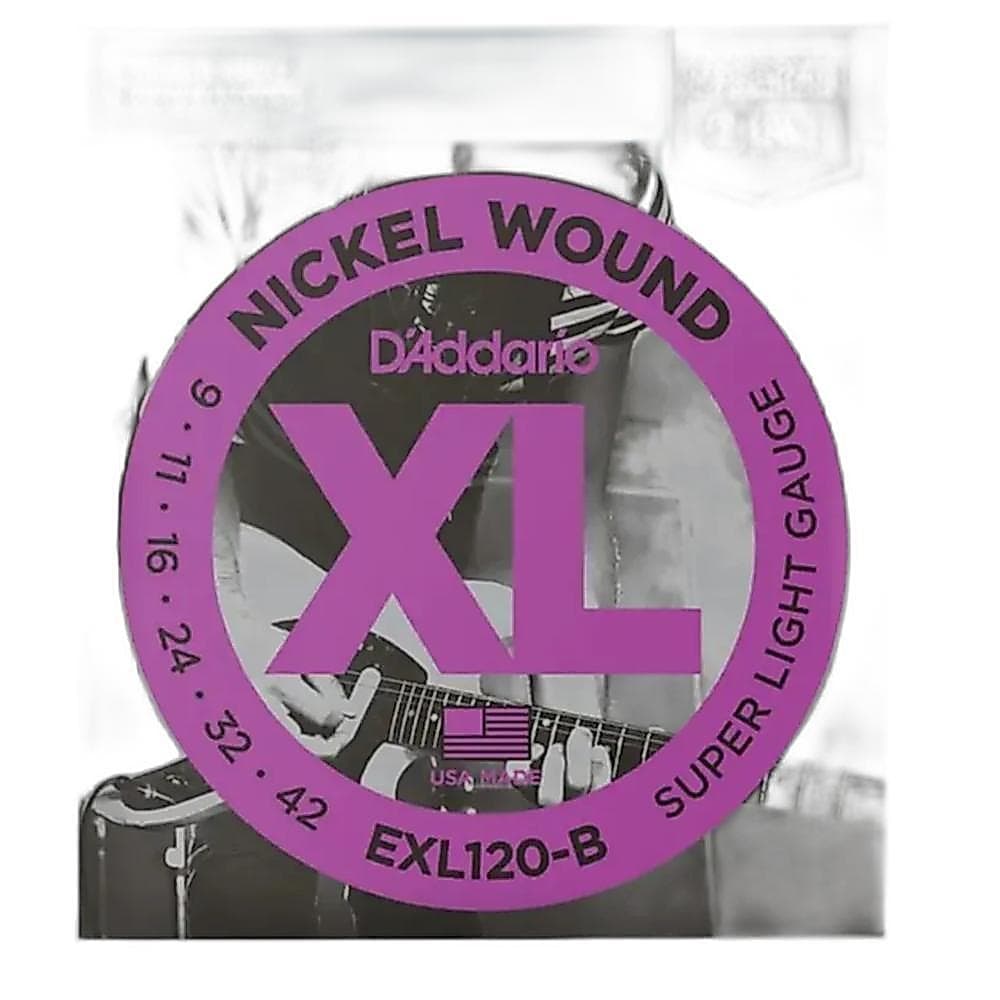 ENCORDOAMENTO D ADDARIO GUITARRA EXL120-B+PL009
