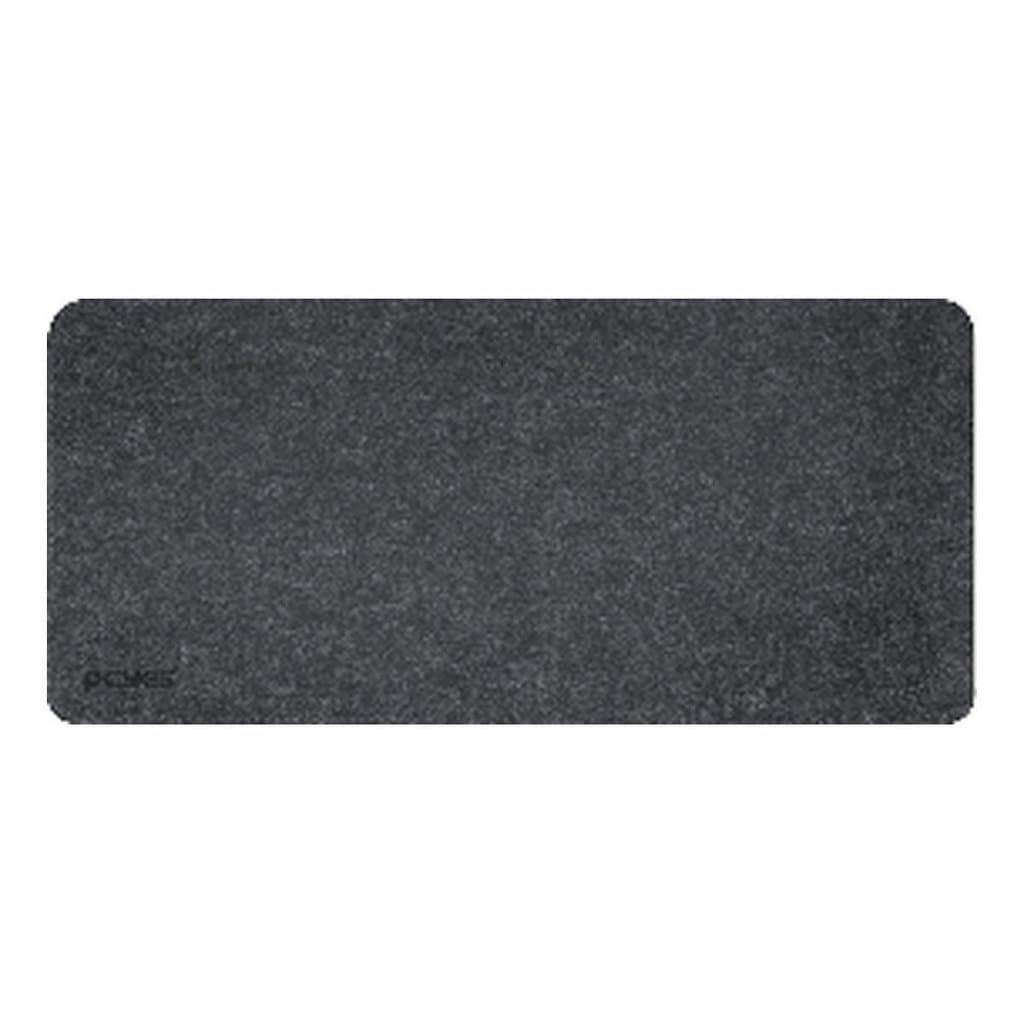 Mouse Pad Desk Mat 900x420mm Feltro Exclusive Pro Dark Gray PCYes PMPEXPDG Grande para Teclado e Mouse