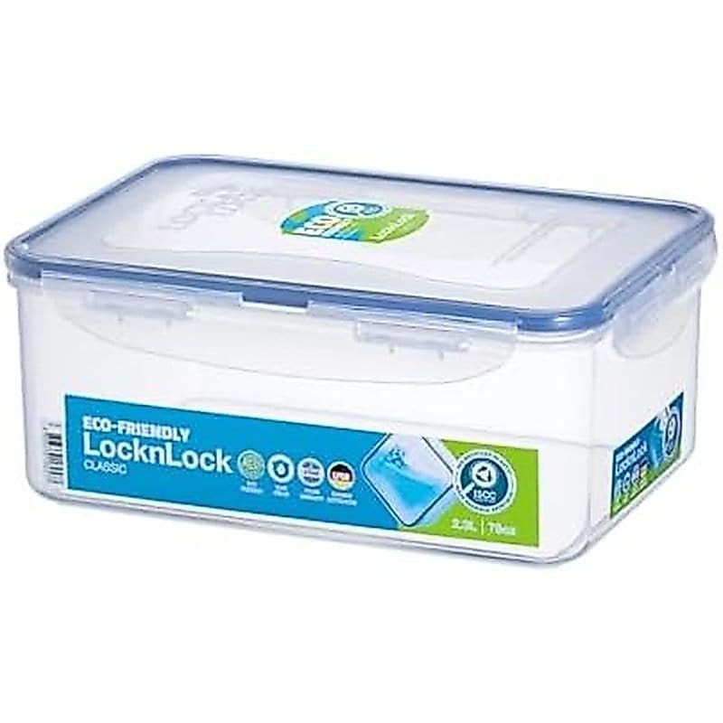 Bloqueio De & amp ; Recipiente Retangular Para Alimentos LOCK , Alto , 9.6 Xícaras , 78 Onças De Fluido