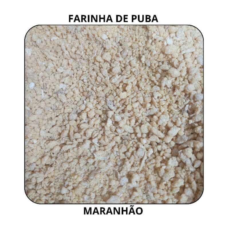 Farinha de Puba do Maranhão – Pacote 10 kg
