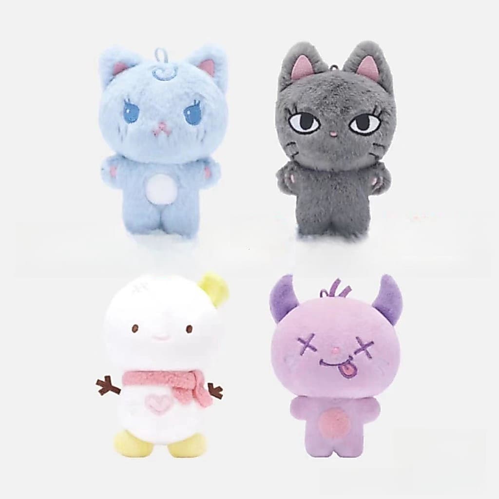 Kpop Idol AESPA Desenho Animal Boneca De Pelúcia KARINA GISELLE Inverno NINGNING Brinquedos
