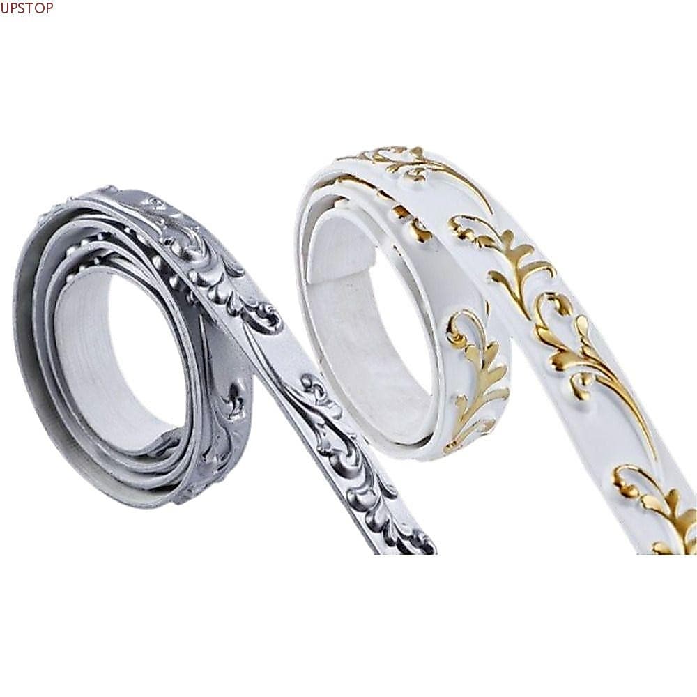 Tira De Borda De Parede De Espuma UPSTOP , Adesivo Autoadesivo De Material , Acabamento Decorativo