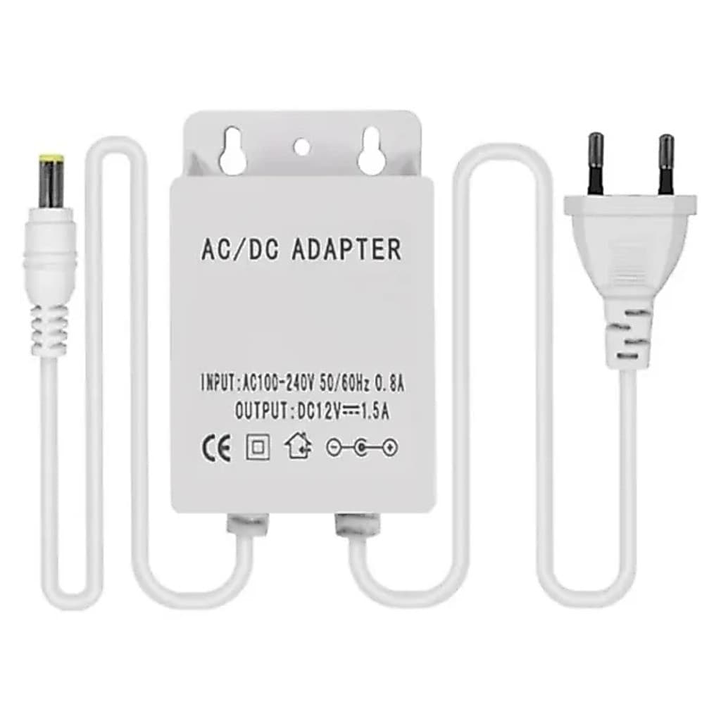 Fonte Prova D'agua 12v-2a para Camera Cftv Fita de led 110-220v Cor Branco