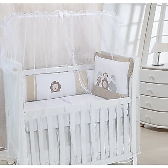 Mini Mosqueteiro Mini Berço Tela Mosquiteira Cortinado Rede Mosquito Bebe Mosquiteiro Berco Mini Branco