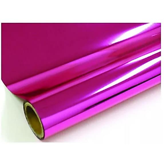 Foil Textil Art Transfer Rolo Camisetas Rosa várias medidas