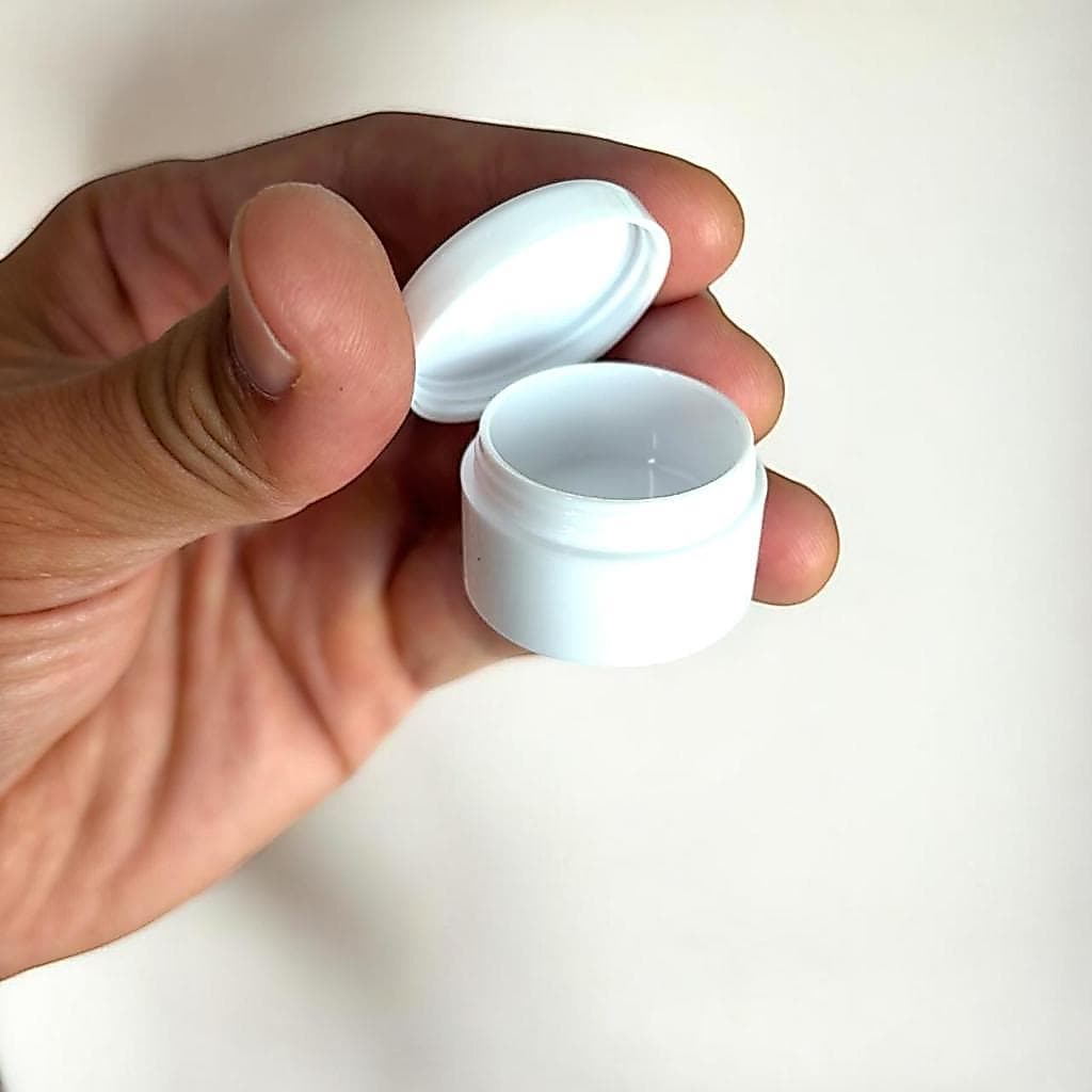 Pote De Acrílico 4g C/ Tampa Amostra Grátis Brindes Amostra de Cremes 100 Unidades