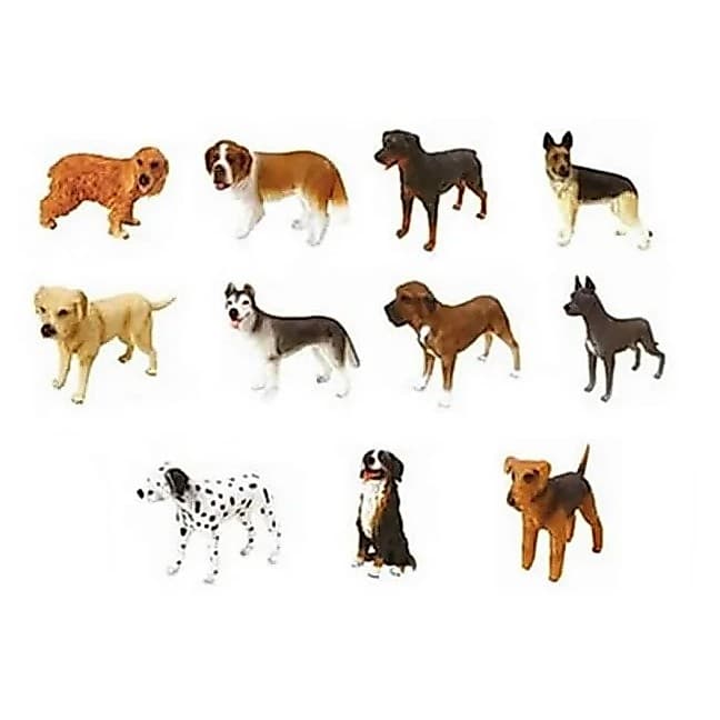 Miniatura Cães de Raça escolha seu modelo