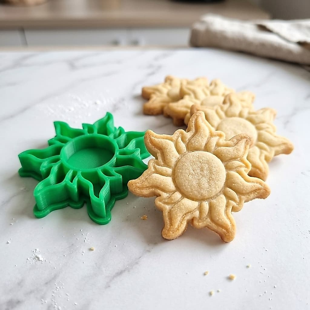 Cortador Biscoito Sol Enrolados Rapunzel Confeitaria Fondant Pasta Americana Alta Precisão