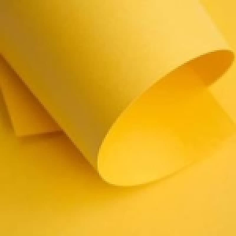 Papel vivaldi 185g Canson amarelo 50X65cm