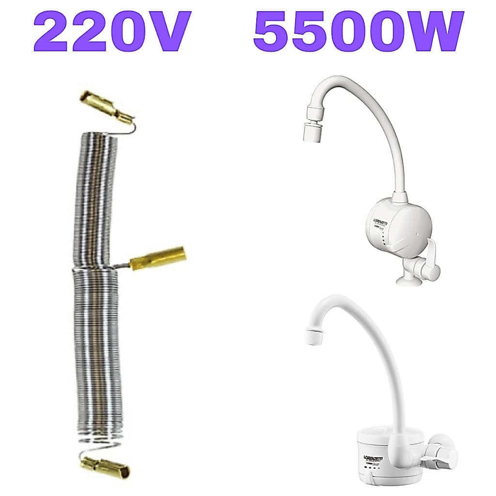 Resistência Torneira Elétrica Loren Easy Lorenzetti 220v 5500w