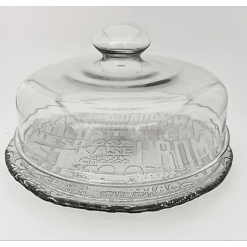 Queijeira de vidro Canastra 13x23cm