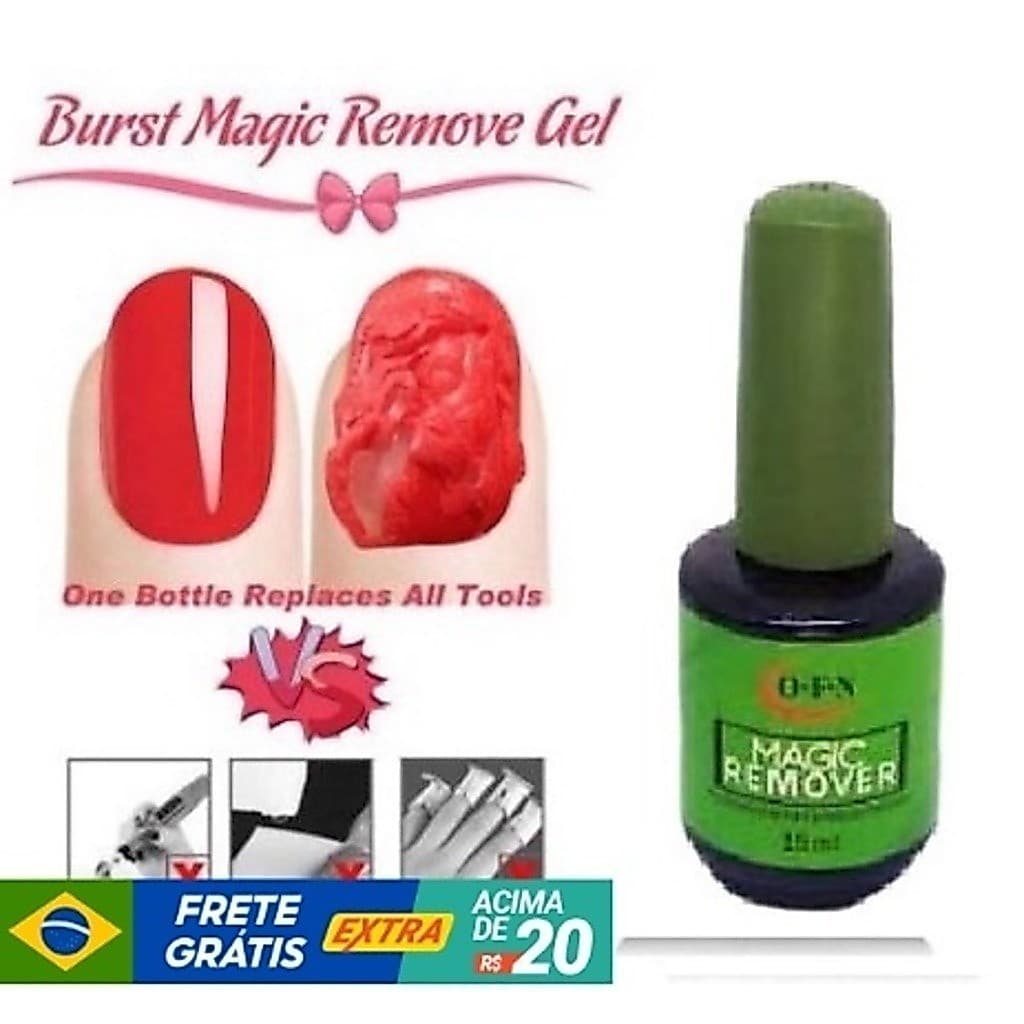 Magic remover O.F.N 15ml removedor de esmalte em gel acrigel
