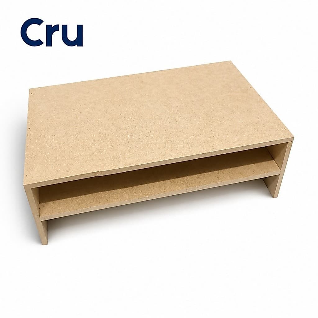 Suporte Para Monitor em MDF Apoio Conforto Visual Organização Mesa