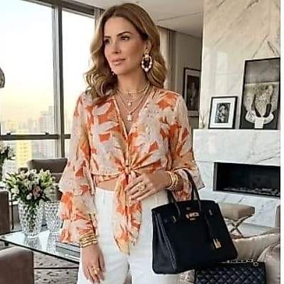 Camisa Estilo Europeu Estampada - Design Exclusivo/ promoção casa decoração #escritório #manicure #salão dia dia