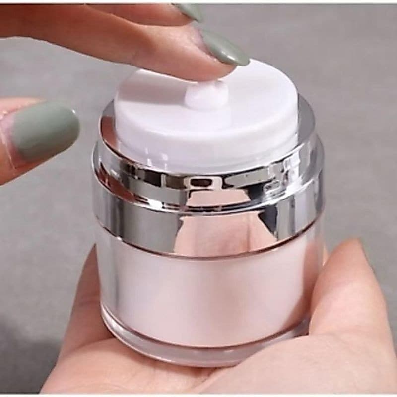 Frasco De 30ml Para Cremes Gel Acrílico Pump Vazio  Pressao Válvula Pote Unha Airless
