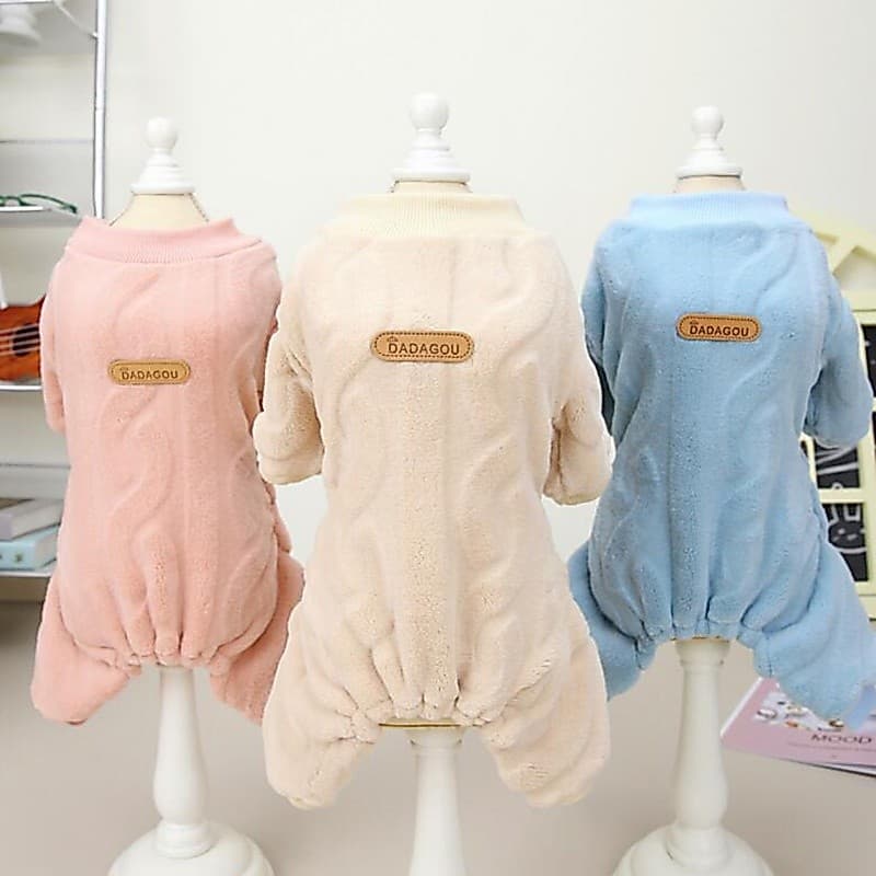 Roupa De Cachorro Macacão Para Cães Pijamas Chihuahua Pug Bulldog Francês Casaco De Estimação