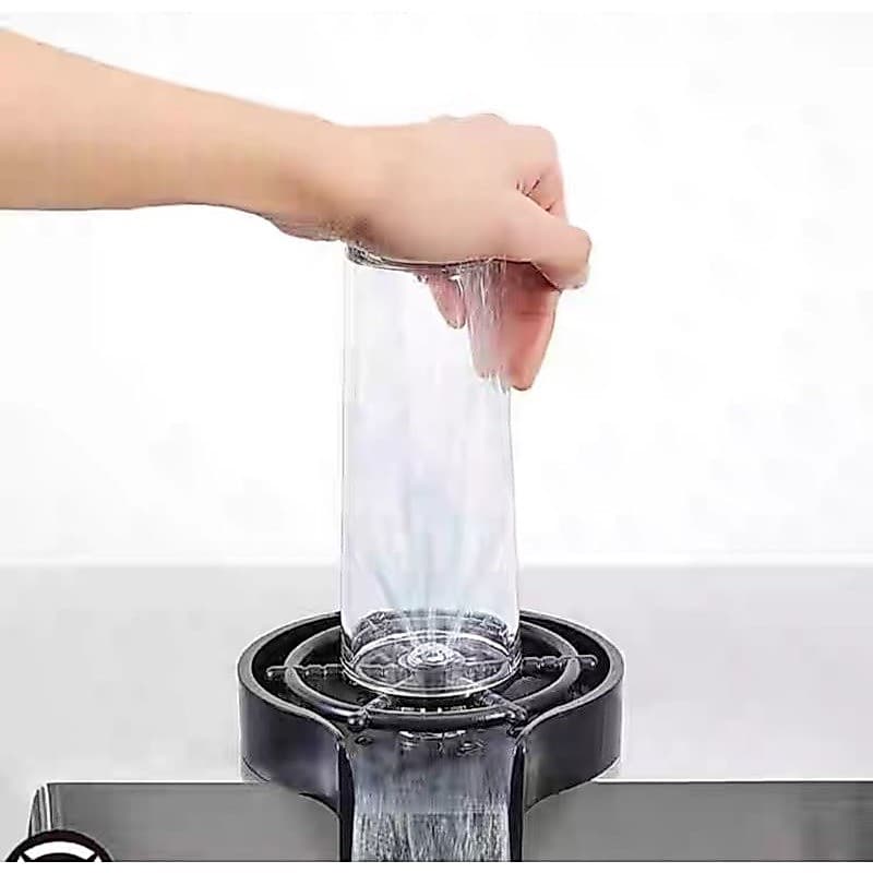 kit 2 Lavadora Lava Copos Automático de Pia para Copos, Taças e Coqueteleira para Cozinha Bar