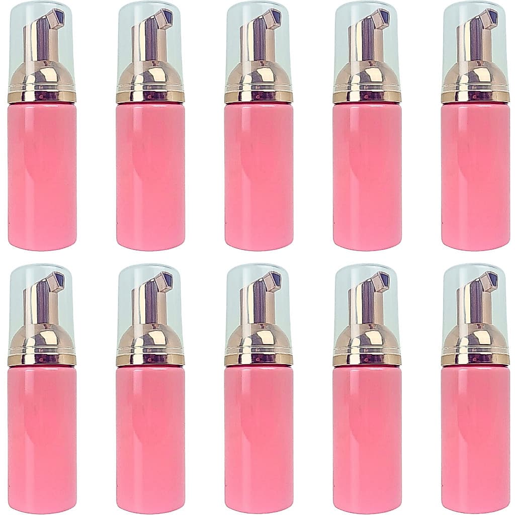 Kit 10 Pump Espumador 50ml Para Espuma De Limpeza Facial