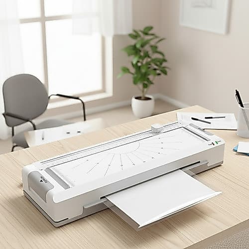 Plastificadora A4 270W 220V Com Função Corte e Laminação Profissional