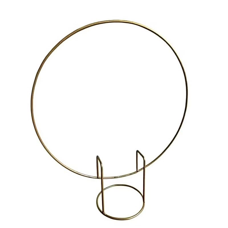 Arco de Mesa Decorativo Dourado 50x50cm Suporte para Balões e Decoração de Festas como aniversário, chá revelação etc