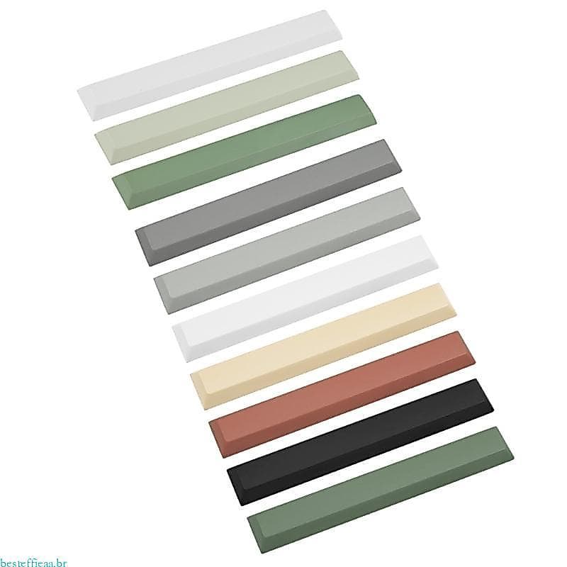 besteffie 6 25 7U Espaço Keycap Teclado Mecânico PBT Dye-Sub DSA Profile Spacebar