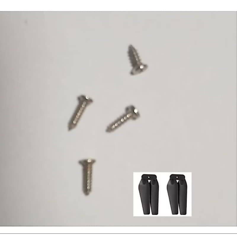 4 Parafusos para Hélices Drones E88, E88PRO, E88Max, E99, E99PRO, K3, P8, P1.
