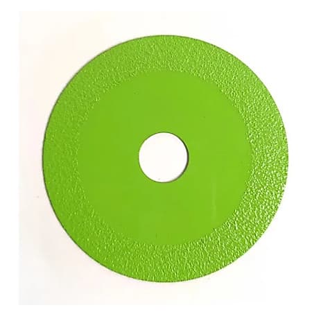 Disco de Corte para Vidro – 10 × 2 cm (Cor Verde)