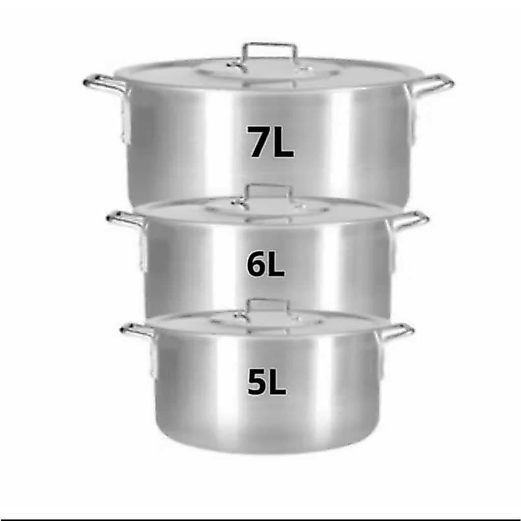 Kit Panelas de Alumínio para Feijoada Jogo de Panela 3 peças Kit Feijoada  Grande