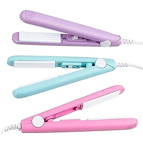 Chapinha Mini Prancha de Cabelo Portatil de Bolsa Alisadora